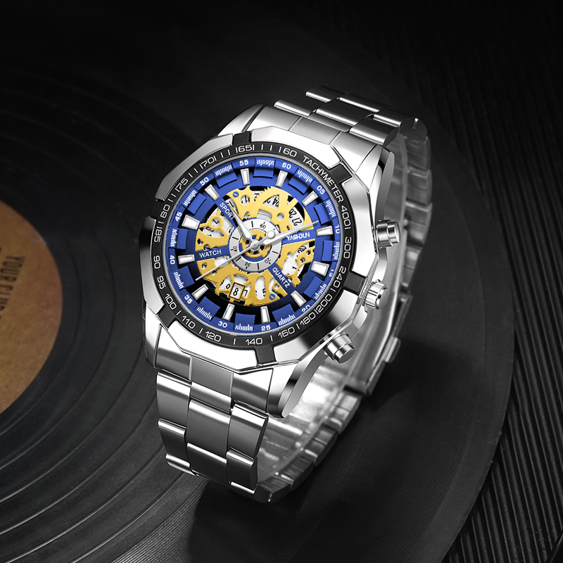 Luxury Watch Winder - Luxury Fashion Skeleton Watch for Men