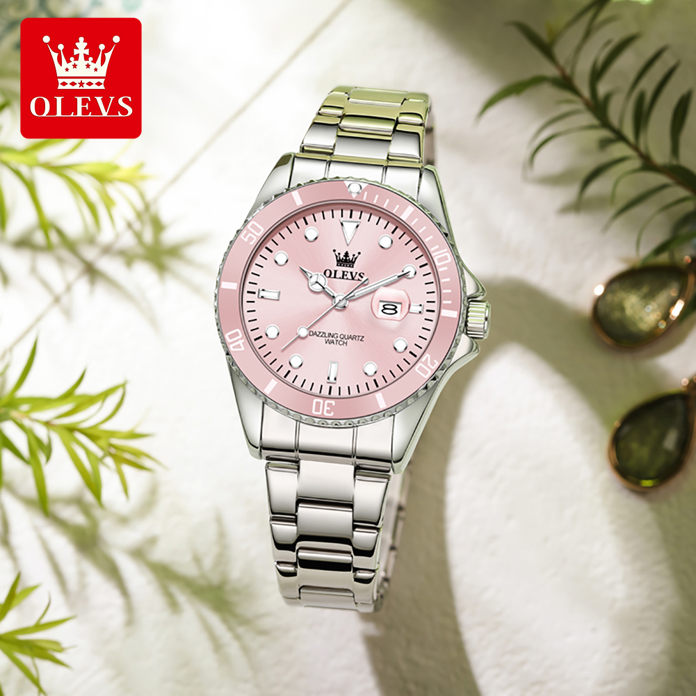 Luxury Watch For Girls - OLEVS Luxury Quartz Women's Watches Steel