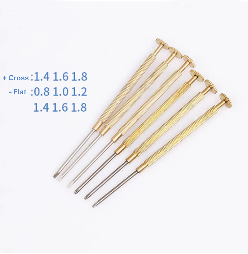 Luxury Watch Online - Small Size Metal Slotted Screwdriver for