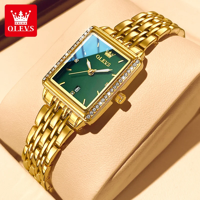 Luxury Watch For Girls - OLEVS 9995 Elegant Quartz Ladies Womens
