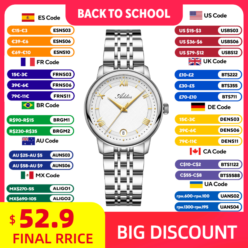 Luxury Watch For Girls - ADDIES New Luxury Woman‘s Watch GM12