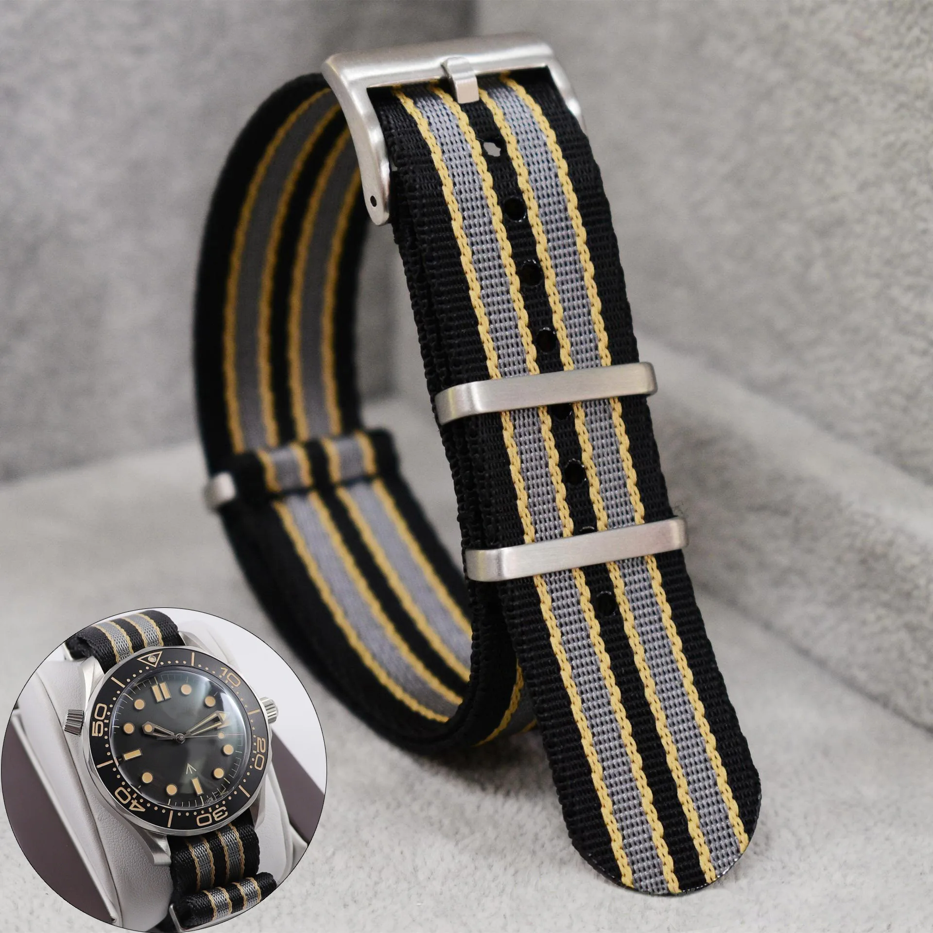 Luxury Watch Online - 20mm Nylon Watch Strap for Omega