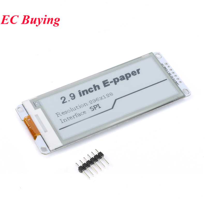 2.9 Inch E-Paper Module E-Ink  - Regulator Display Watch ulasan dan harga