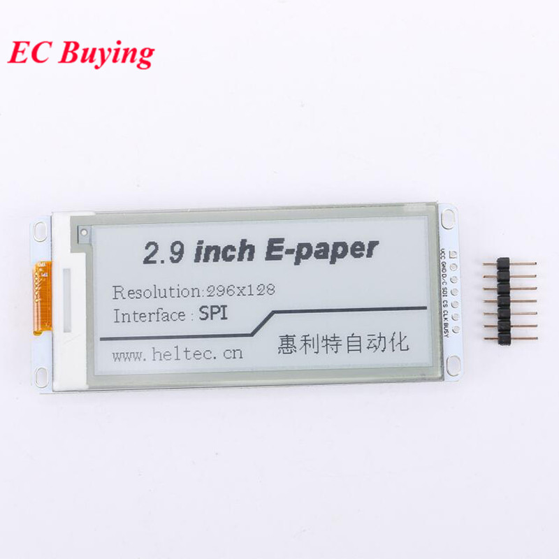 2.9 Inch E-Paper Module E-Ink  - Regulator Display Watch ulasan dan harga