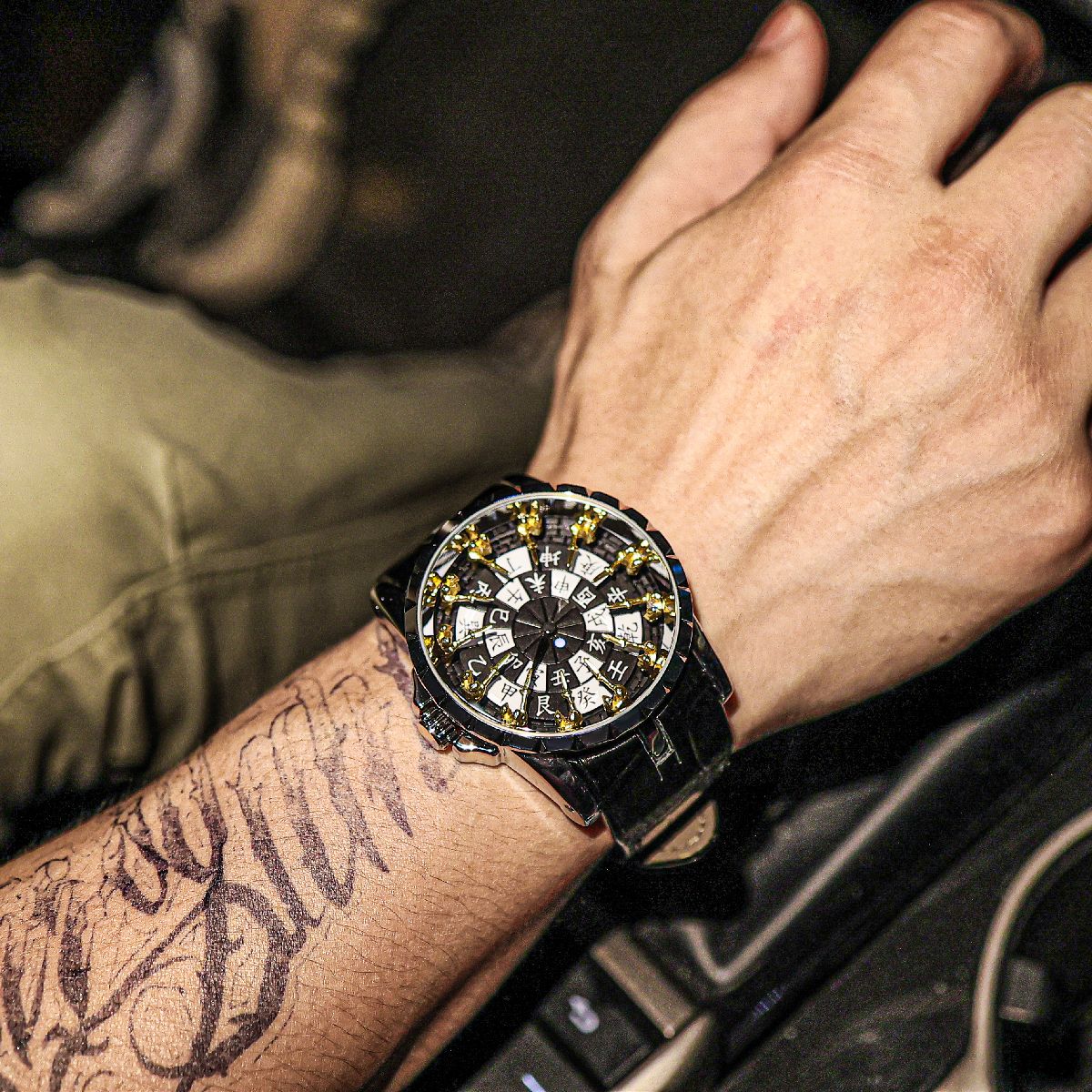 New High-End Luxury Round-Tabl - Table Watch Luxury ulasan dan harga