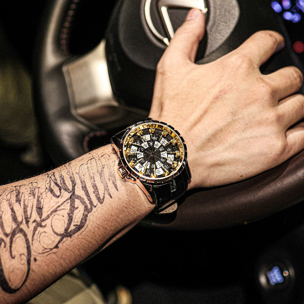 New High-End Luxury Round-Tabl - Table Watch Luxury ulasan dan harga