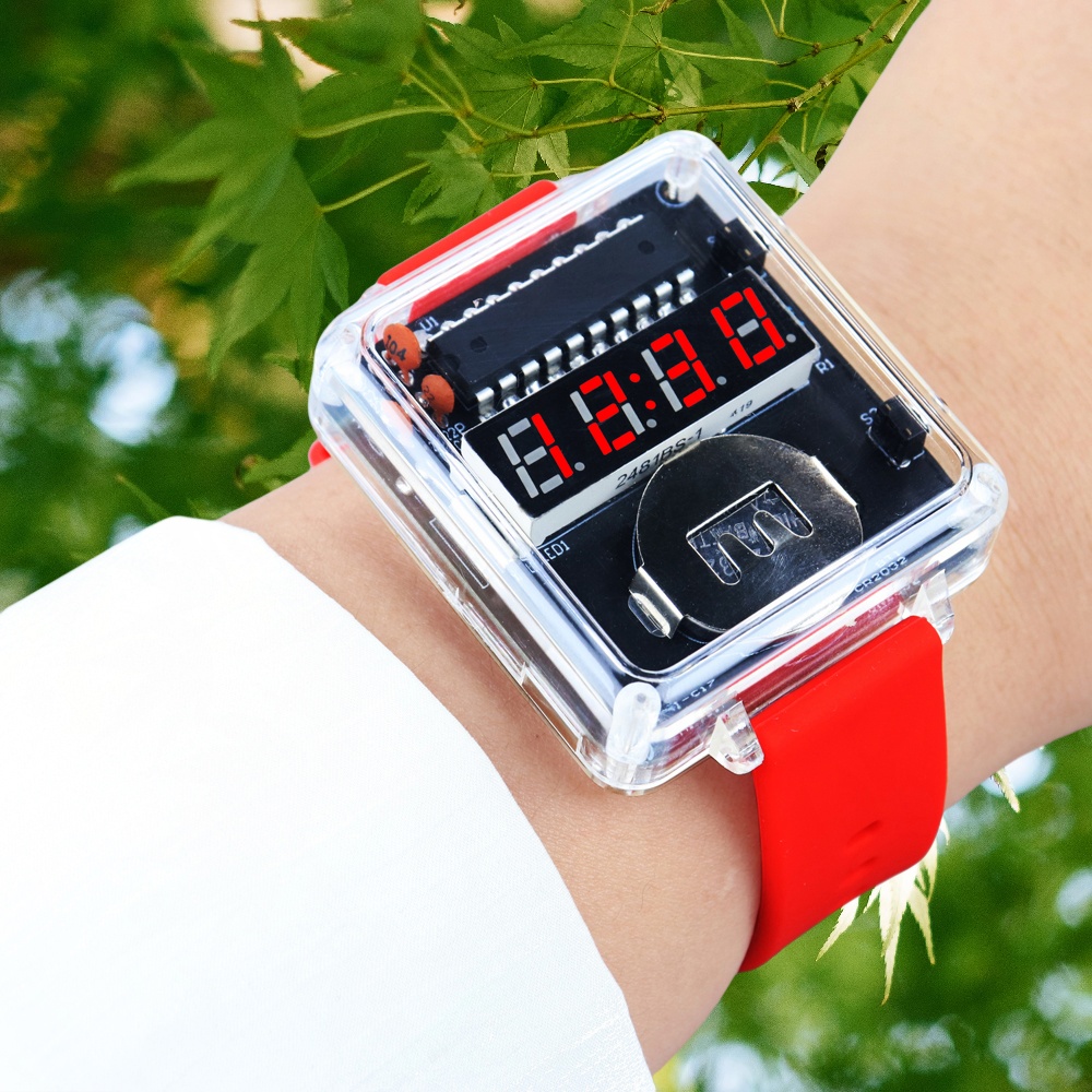 DIY LED Watch Electronic Kit 0 - Regulator Display Watch ulasan dan harga