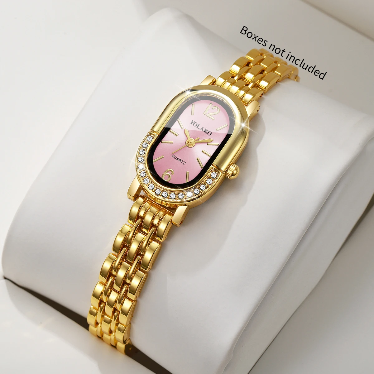 Luxury Rhinestone Women Quartz - Luxury Watch For Girls ulasan dan harga