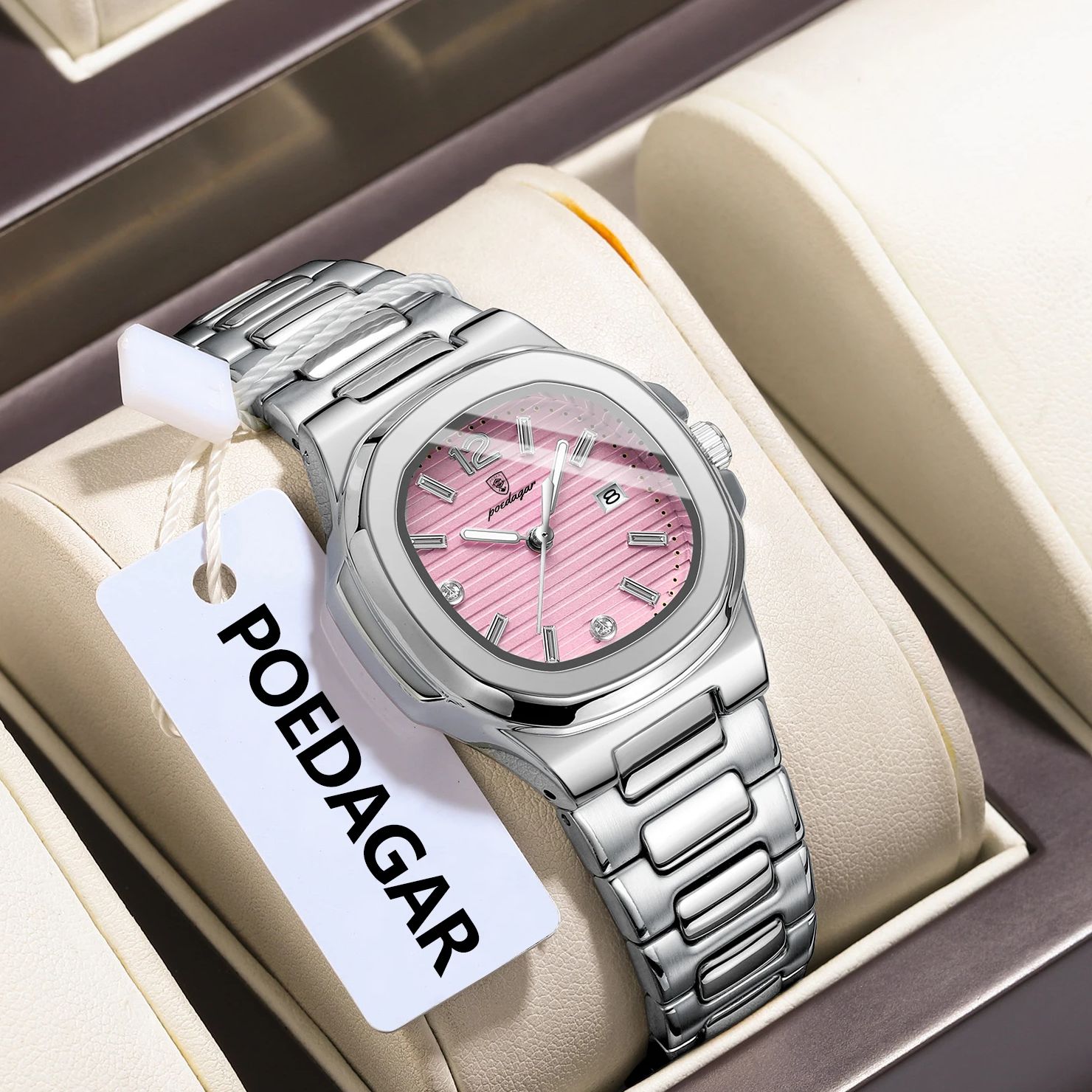 POEDAGAR Square Fashion Woman  - Luxury Watch For Girls ulasan dan harga