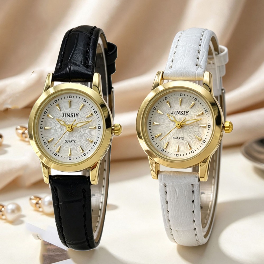 Fashion Leather Strap Quartz W - Luxury Watch With Leather Strap ulasan dan harga