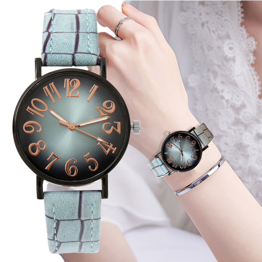 Luxury Women's Watch Fashion V - Luxury Watch With Leather Strap ulasan dan harga