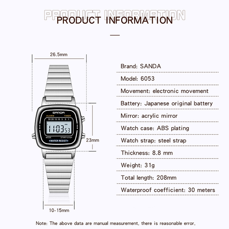 SANDA Women Golden Classic Qua - Luxury Watch Time ulasan dan harga