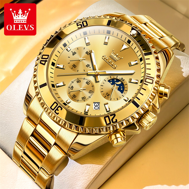 OLEVS Watch Men Top Brand Luxu - Luxury Watch Investment ulasan dan harga