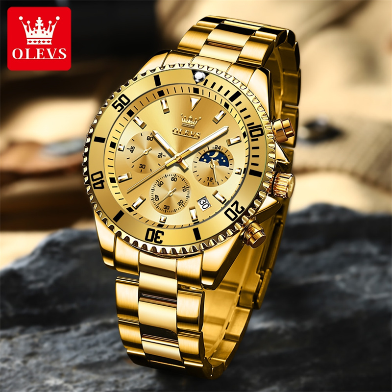 OLEVS Watch Men Top Brand Luxu - Luxury Watch Investment ulasan dan harga