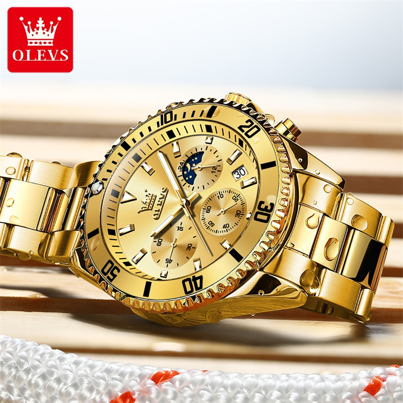 OLEVS Watch Men Top Brand Luxu - Luxury Watch Investment ulasan dan harga