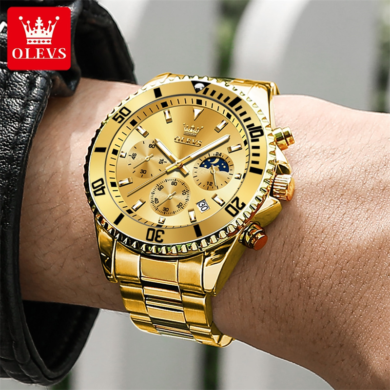 OLEVS Watch Men Top Brand Luxu - Luxury Watch Investment ulasan dan harga