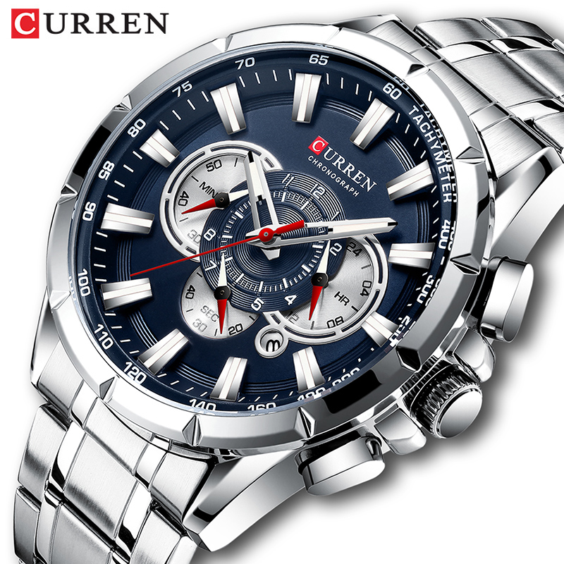 CURREN Wrist Watch Men Waterpr - Luxury Watch Investment ulasan dan harga