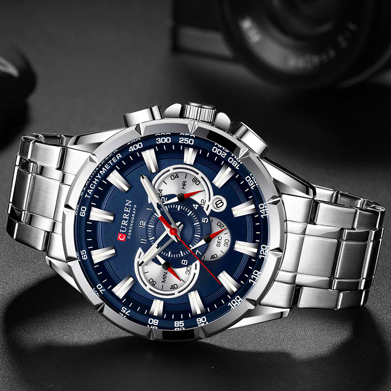 CURREN Wrist Watch Men Waterpr - Luxury Watch Investment ulasan dan harga