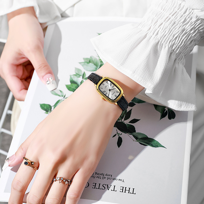 Fashion Quartz Watch Women Vin - Luxury Watch With Leather Strap ulasan dan harga