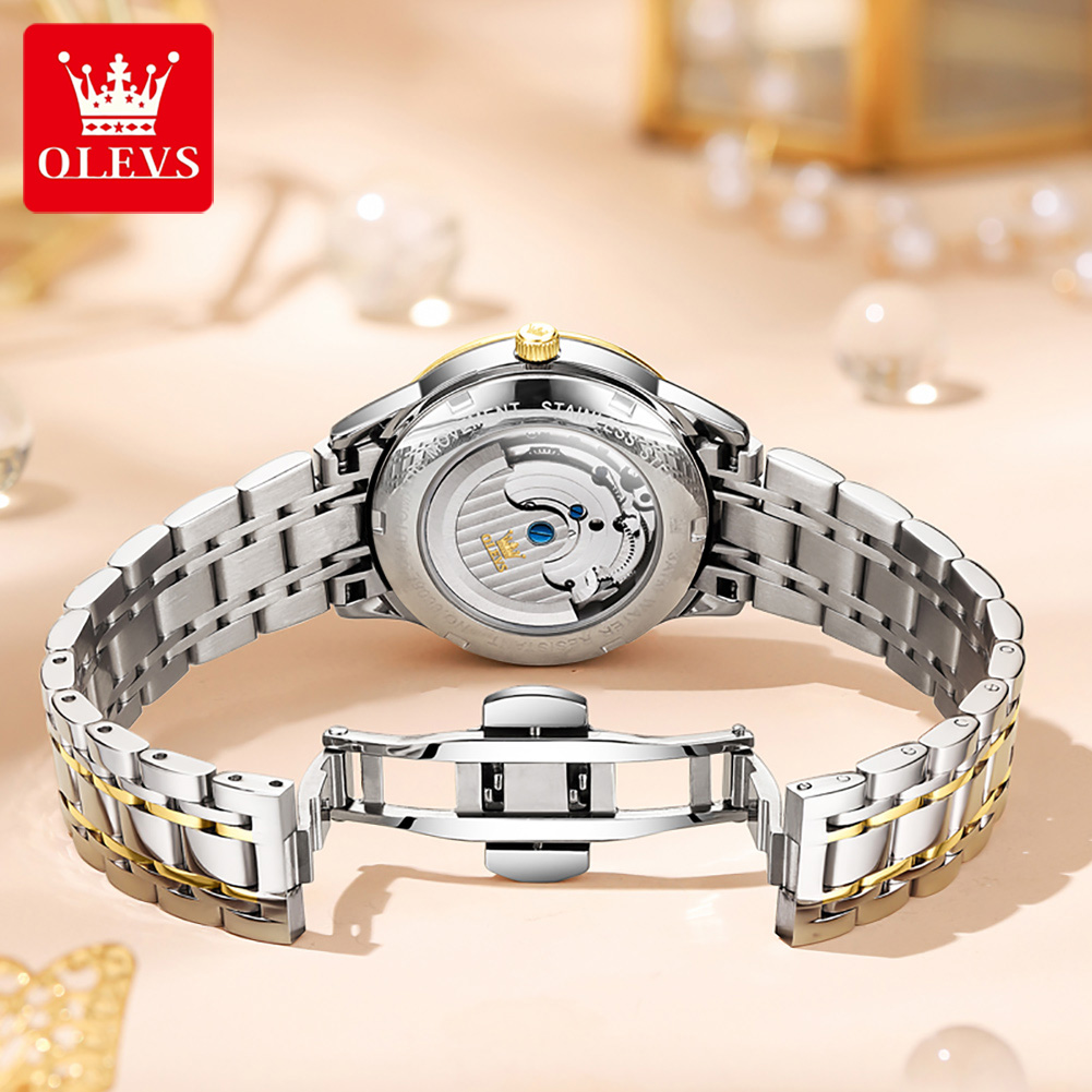 OLEVS Women's Watches Luxury T - Luxury Watch Moon Phase ulasan dan harga
