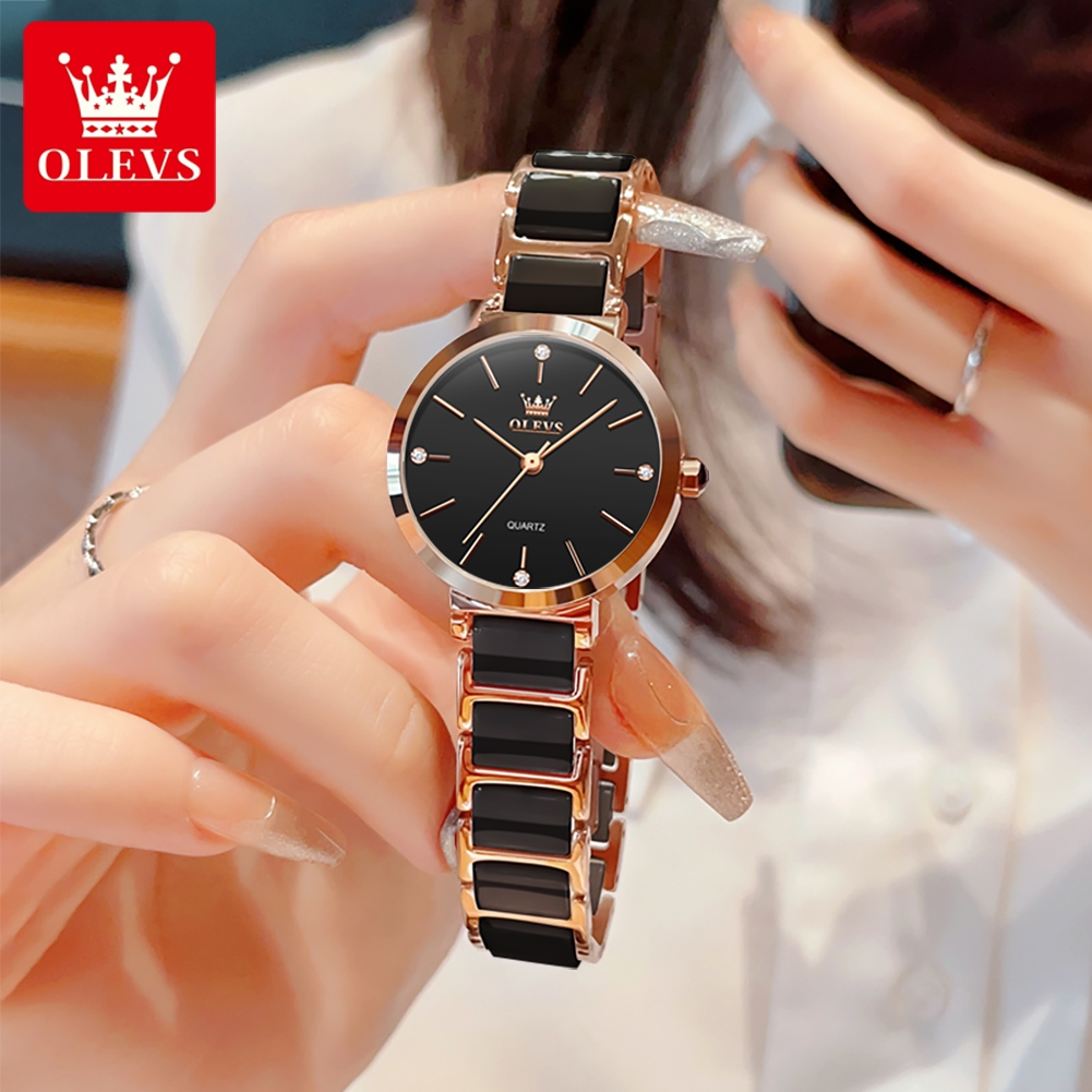 OLEVS Women Watch 5877 Luxury  - Luxury Watch Box ulasan dan harga
