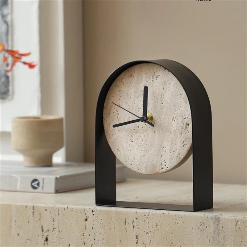 Luxurious Marble Desktop Clock - Table Watch Luxury ulasan dan harga