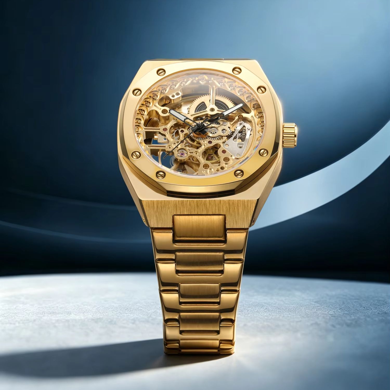 Forsining Royal Skeleton Mecha - Luxury Watch Winder ulasan dan harga