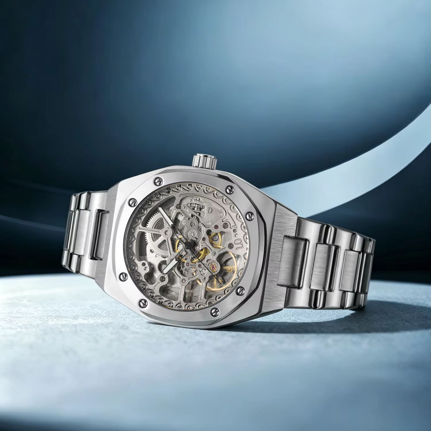 Forsining Royal Skeleton Mecha - Luxury Watch Winder ulasan dan harga