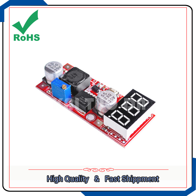 Voltage meter watch DC-DC adju - Regulator Display Watch ulasan dan harga