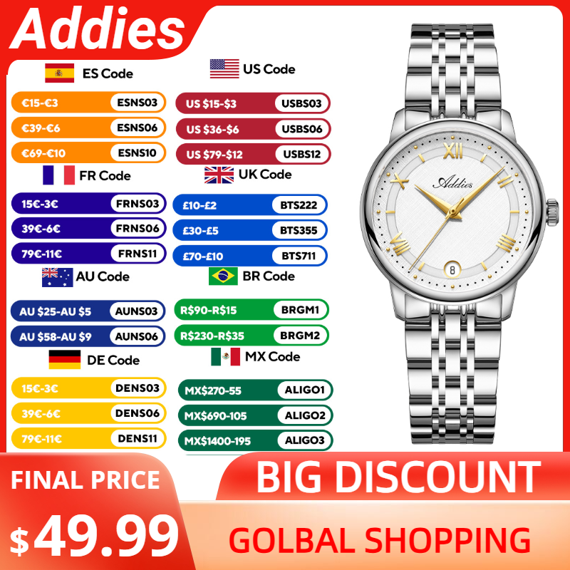 Addies New Luxury Women's Watc - Luxury Watch Box ulasan dan harga