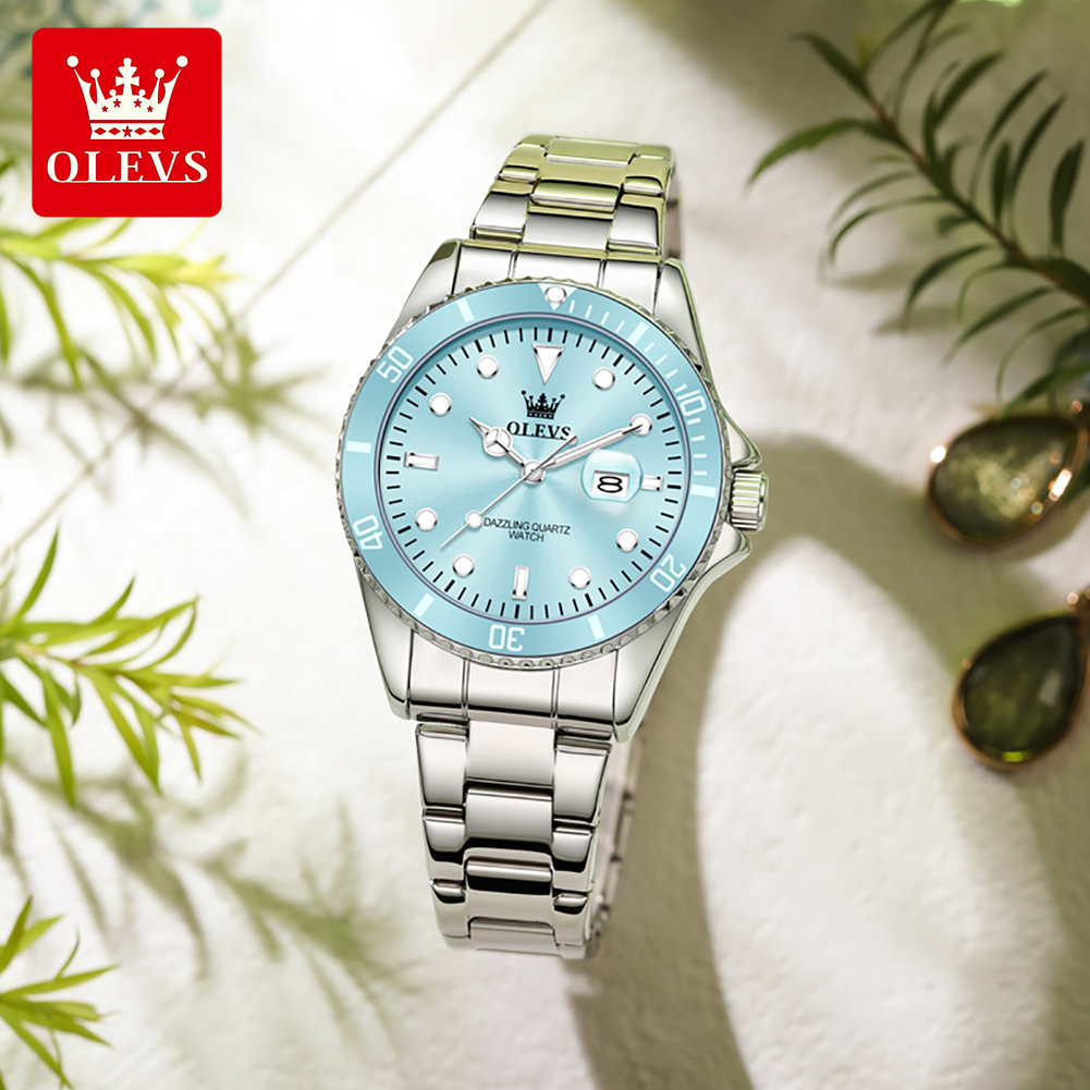 OLEVS Luxury Stainless Steel W - Luxury Watch For Girls ulasan dan harga