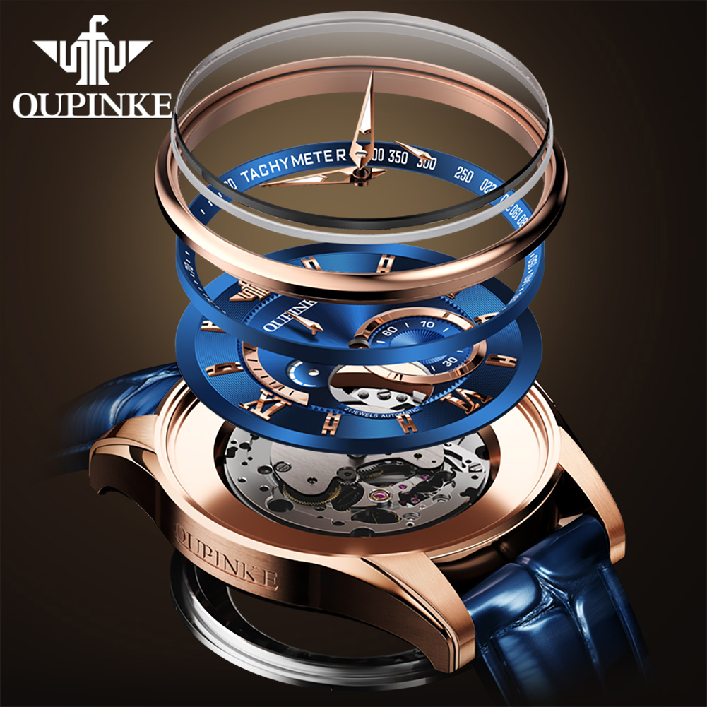 OUPINKE 3222 Automatic Watches - Luxury Watch Japan Brand ulasan dan harga