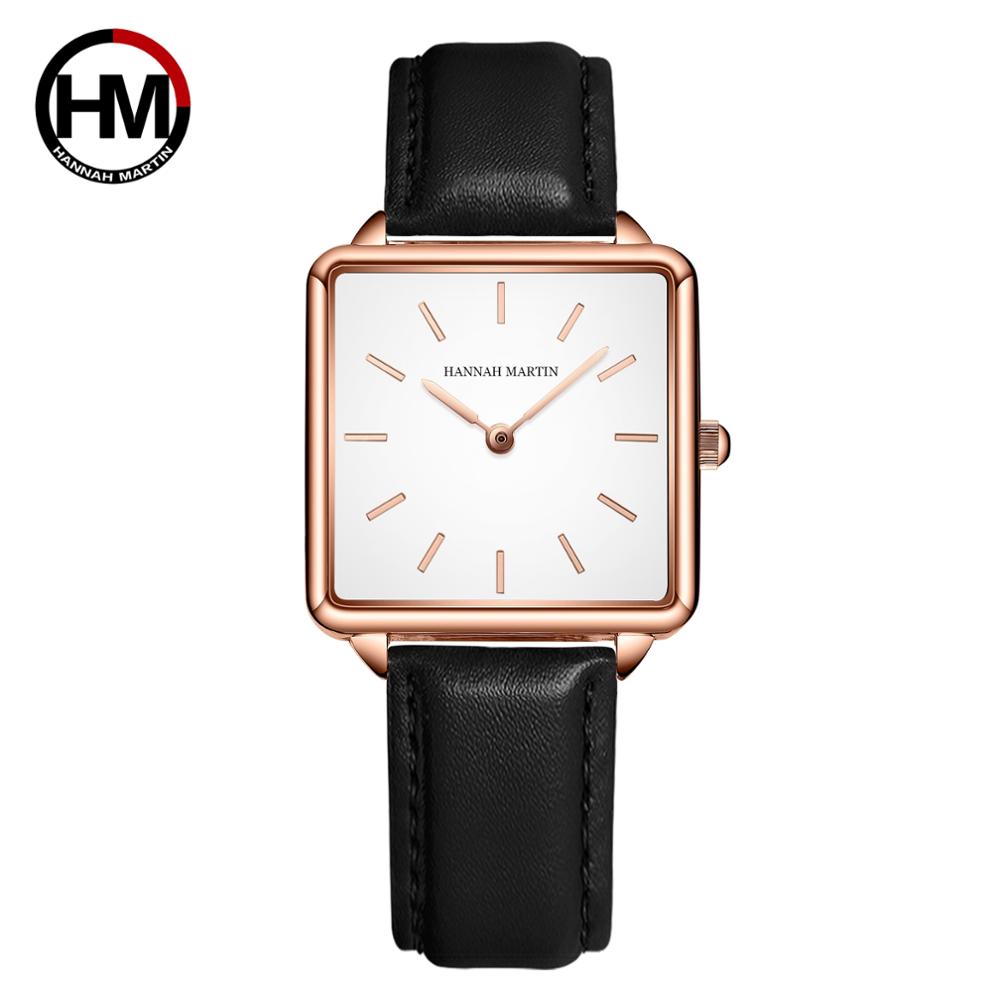 Genuine Leather Strap Japan Qu - Luxury Watch With Leather Strap ulasan dan harga