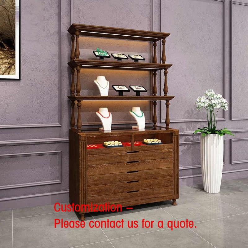 custom.Luxury Walnut Wooden Je - Luxury Watch Stand ulasan dan harga