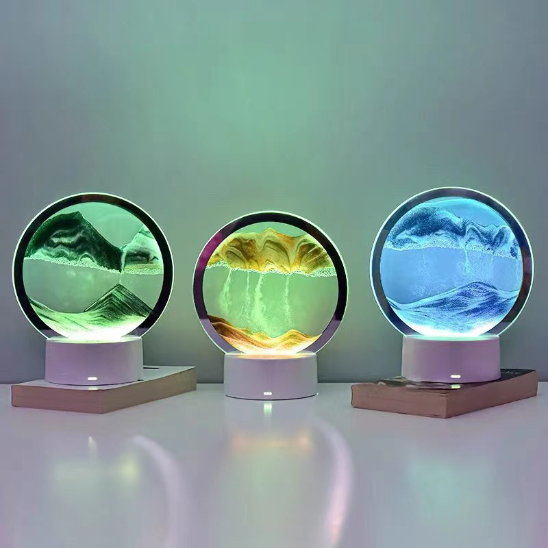 Creative hourglass luminous qu - Table Watch Luxury ulasan dan harga