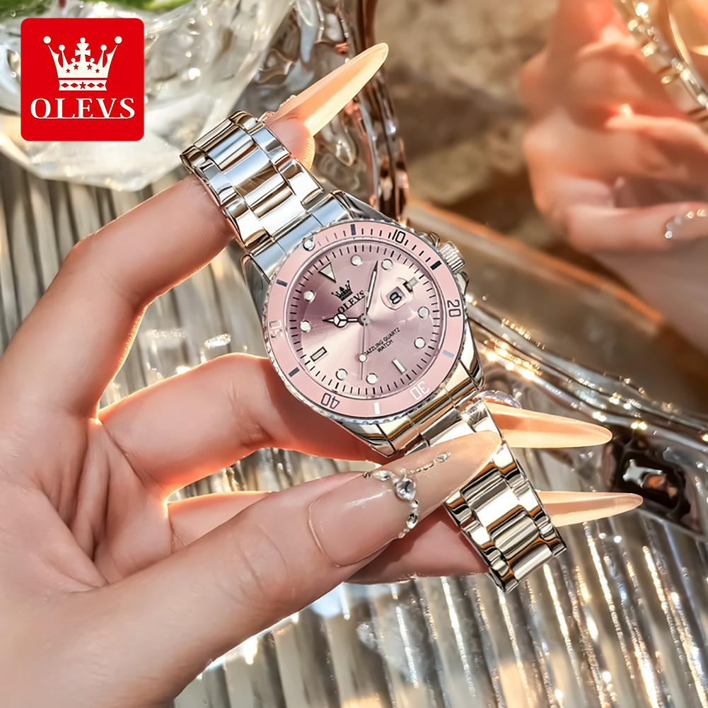 OLEVS Luxury Quartz Women's Wa - Luxury Watch For Girls ulasan dan harga
