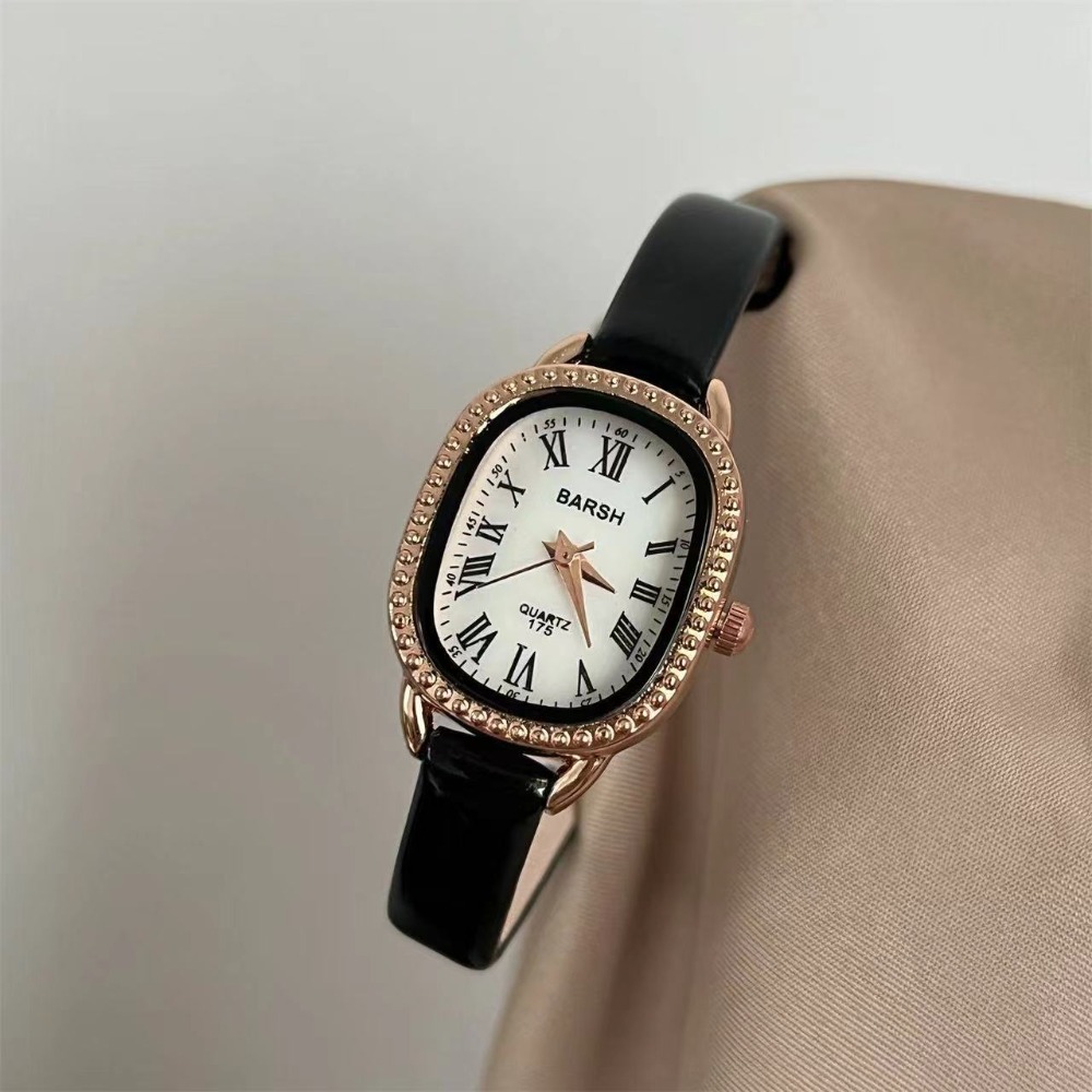Famous Brand Women Diamond Ova - Luxury Watch With Leather Strap ulasan dan harga