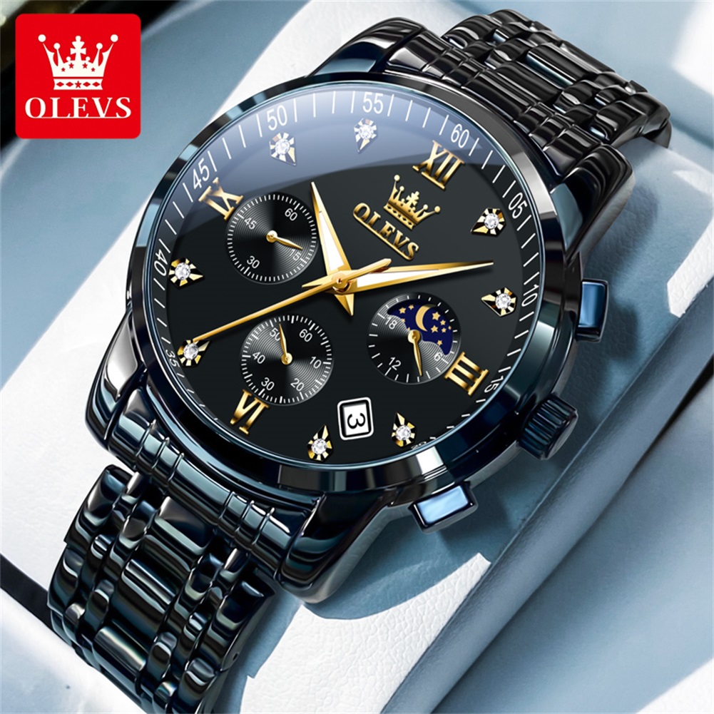 OLEVS Popular men's watches st - Luxury Watch Investment ulasan dan harga