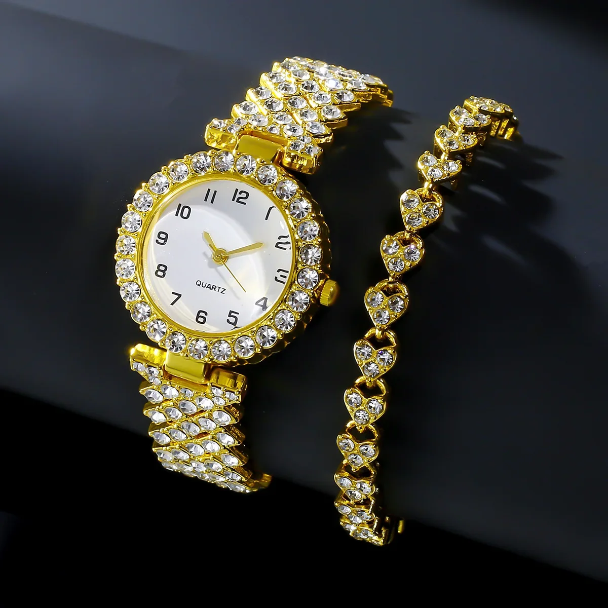 1pcs/2pcs Luxury Fashion Women - Luxury Watch For Girls ulasan dan harga