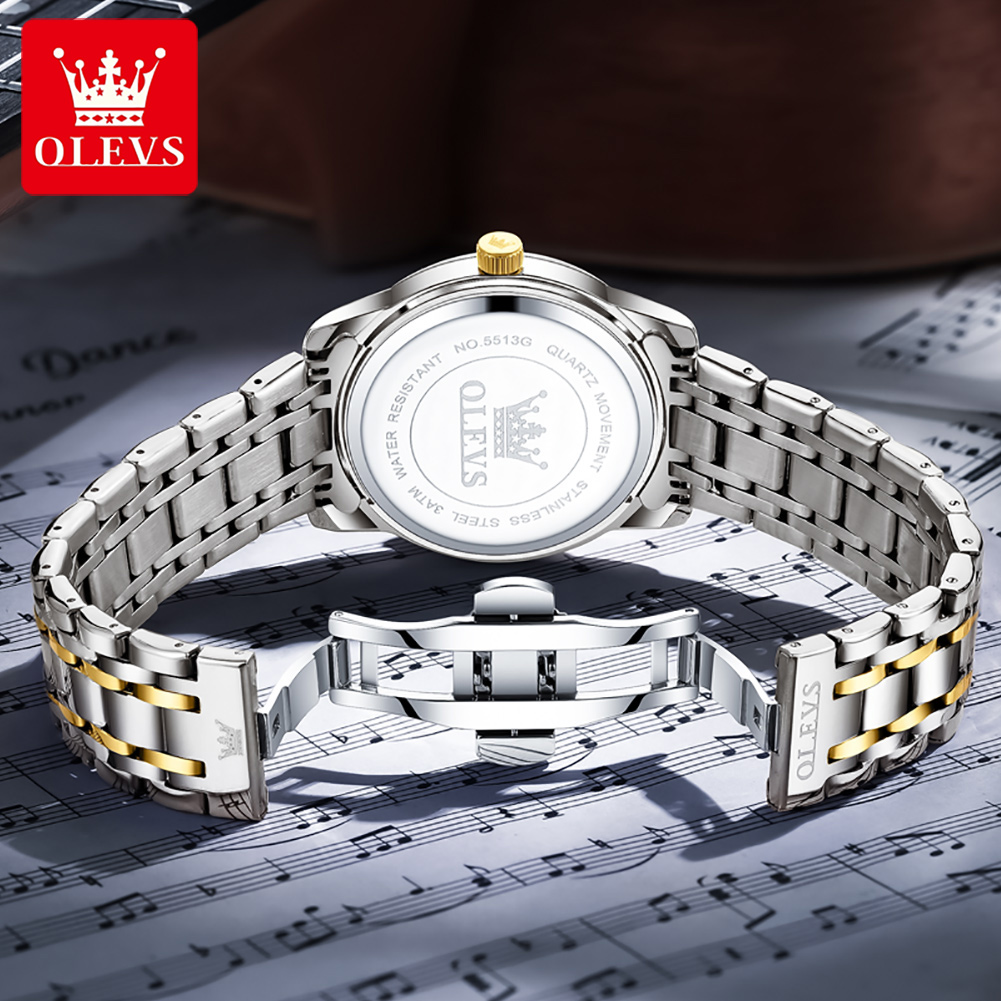 OLEVS Brand Fashion men's watc - Luxury Watch Investment ulasan dan harga