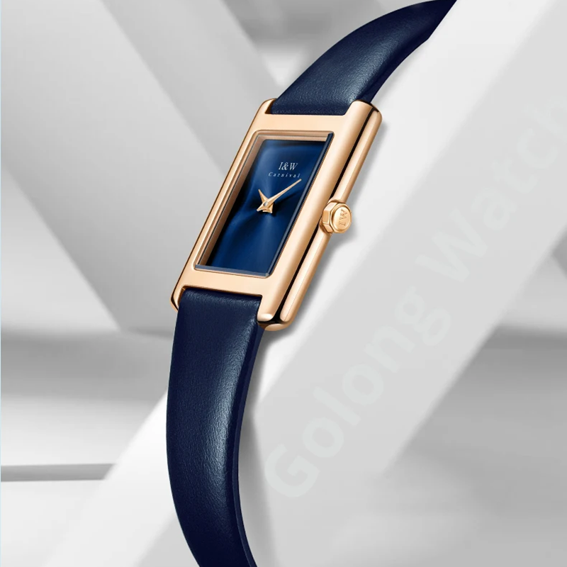 I&W Carnival Ultra thin Quartz - Luxury Watch With Leather Strap ulasan dan harga