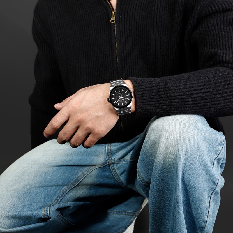 NAVIFORCE Men's Military Sport - Luxury Watch Winder ulasan dan harga