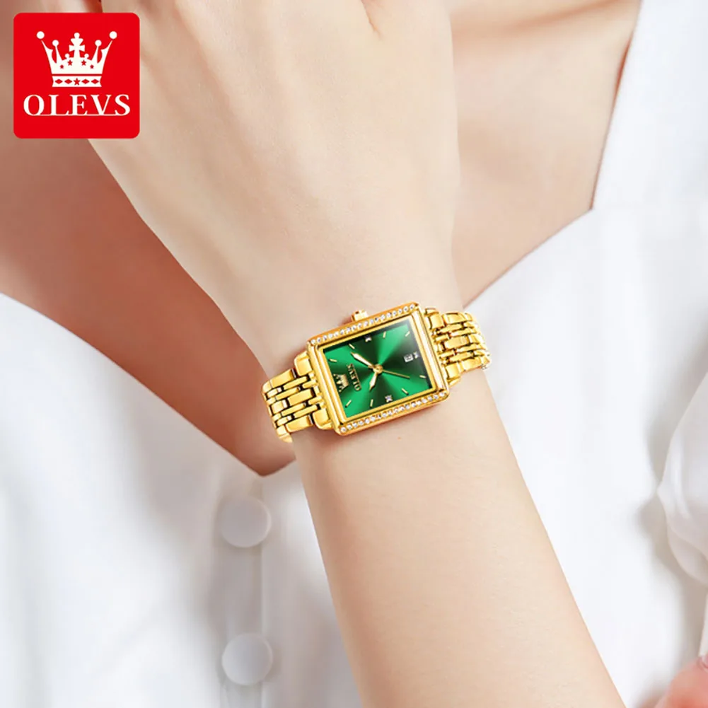 OLEVS 9995 Elegant Quartz Ladi - Luxury Watch For Girls ulasan dan harga