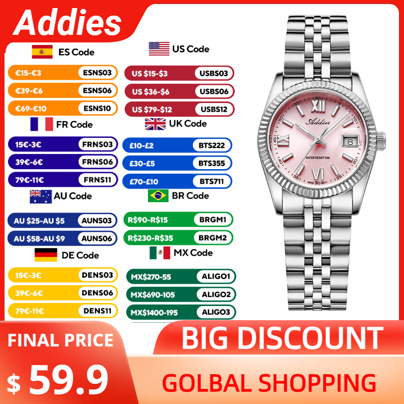 Addies Luxury Woman Watch Sapp - Luxury Watch Time ulasan dan harga