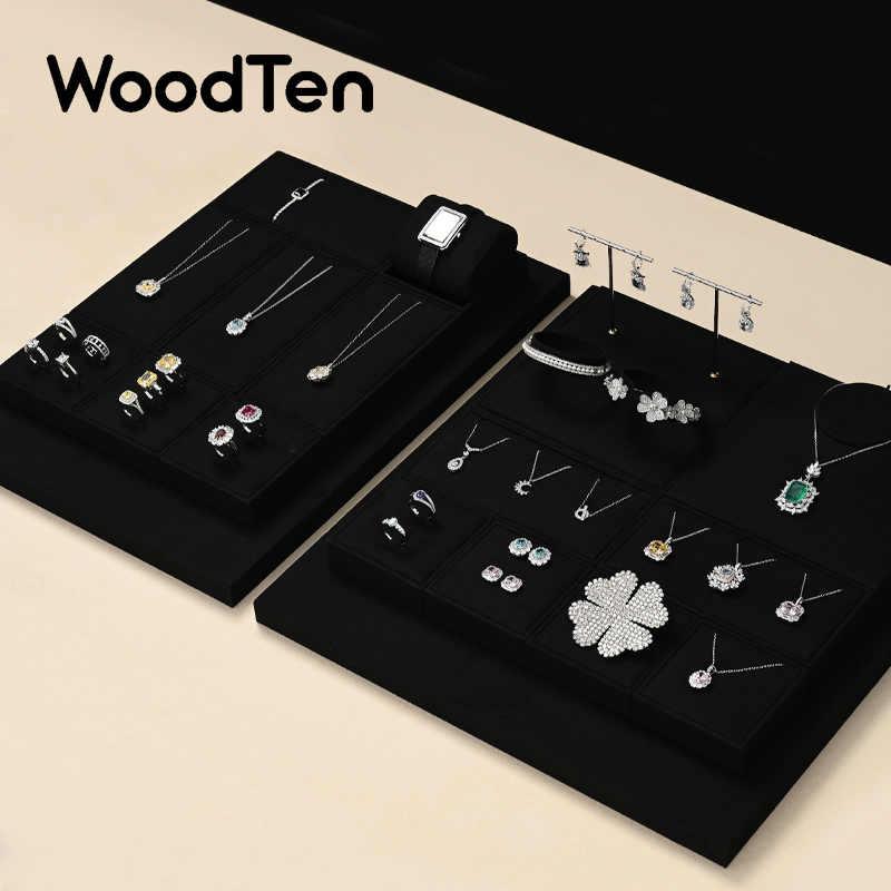 WoodTen Light Luxury Jewelry D - Luxury Watch Stand ulasan dan harga