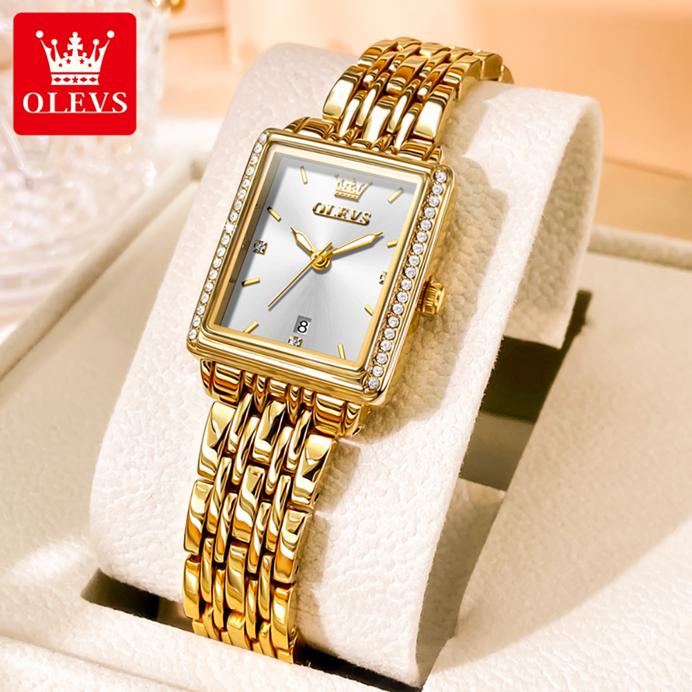 OLEVS 9995 Date Watch for Wome - Luxury Watch For Girls ulasan dan harga