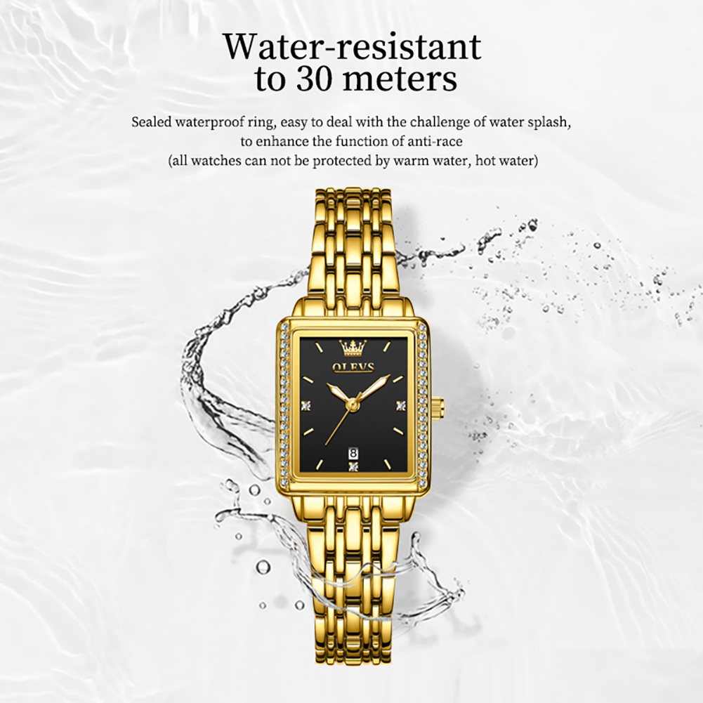 OLEVS 9995 Date Watch for Wome - Luxury Watch For Girls ulasan dan harga