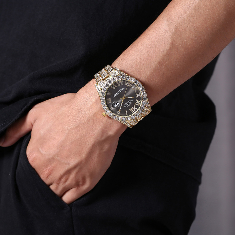 Men Quartz Watch Luxury Steel  - Luxury Watch Winder ulasan dan harga