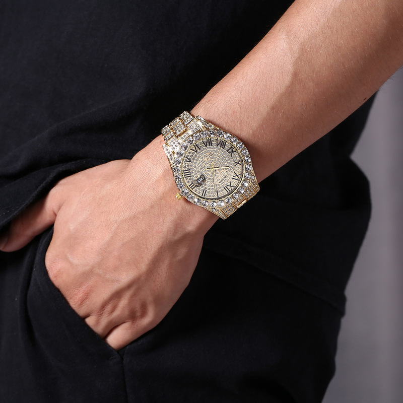 Men Quartz Watch Luxury Steel  - Luxury Watch Winder ulasan dan harga