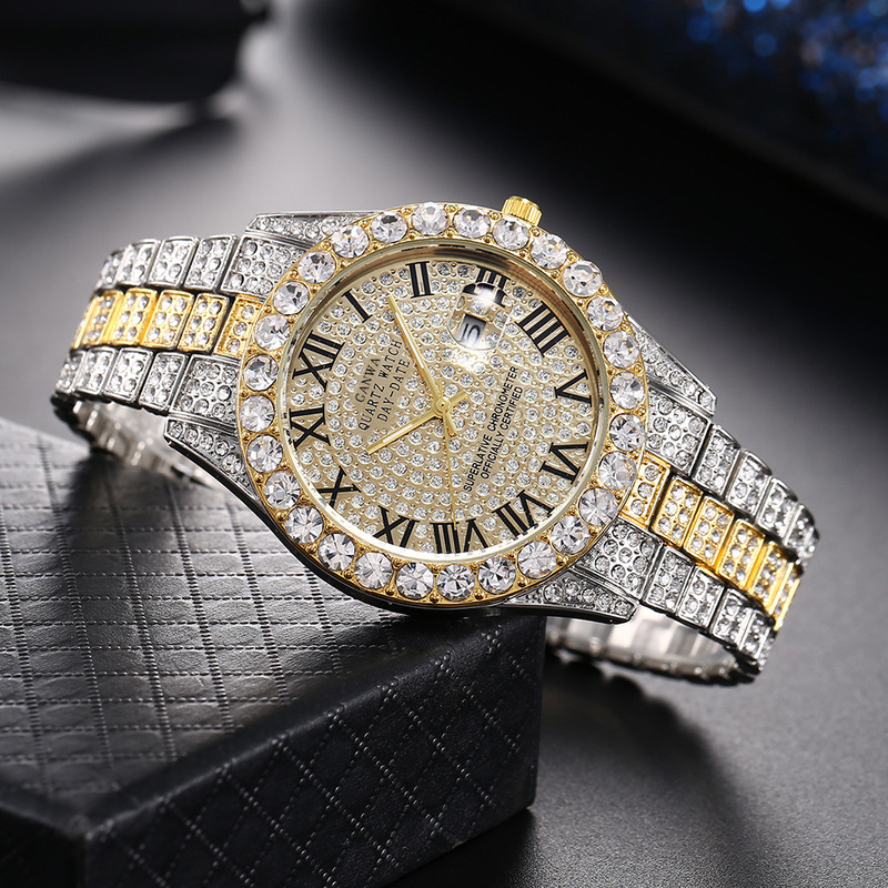 Men Quartz Watch Luxury Steel  - Luxury Watch Winder ulasan dan harga